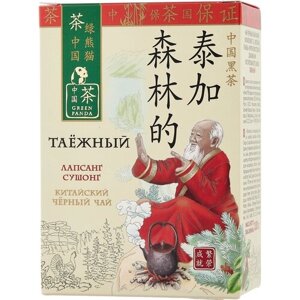 Чай черный Green Panda Таежный, брусника, можжевельник, 100 г, 1 пак.