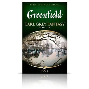 Чай черный Greenfield Earl Grey Fantasy листовой, 100 г