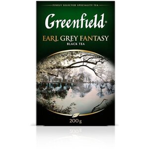 Чай черный Greenfield Earl Grey Fantasy листовой, 200 г