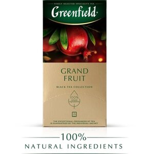 Чай черный Greenfield Grand Fruit в пакетиках, 25 пак.