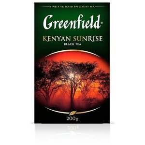 Чай черный Greenfield Kenyan Sunrise листовой, 200 г