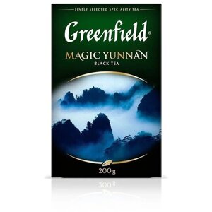 Чай черный Greenfield Magic Yunnan листовой, 200 г