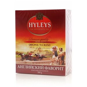 Чай черный Hyleys Английский фаворит высший сорт, 200 г