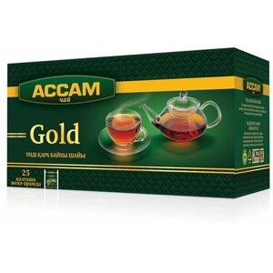 Чай черный индийский гранулированный "Ассам GOLD" 25 пакетиков по 1,8 гр