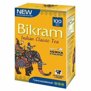 Чай чёрный индийский гранулированный Бикрам (CTC Bikram), 100 грамм