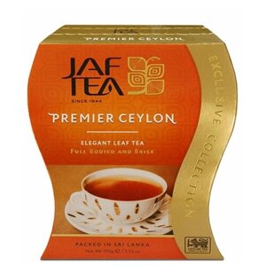 Чай черный Jaf Tea Exclusive collection Premier Ceylon, 100 г, 1 пак.