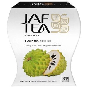 Чай черный Jaf Tea Platinum collection Exotic Fruit, календула, саусеп, 100 г, 1 пак.