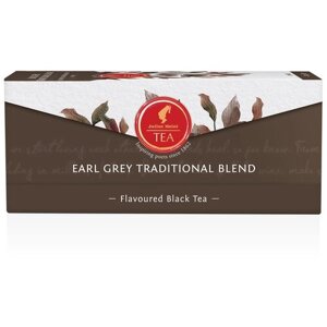 Чай черный Julius Meinl Earl Grey traditional в пакетиках, бергамот, травы, 25 пак.
