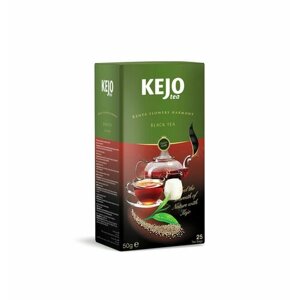 Чай черный kejofoods KENYA flowers harmony в пакетиках 25*2гр картон