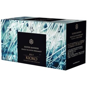 Чай черный Kioko Silver sanshin в пакетиках, 25 пак.