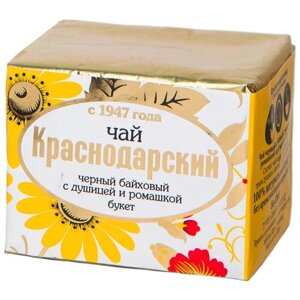 Чай черный Краснодарский с 1947 года Букет, 50 г, 1 пак.