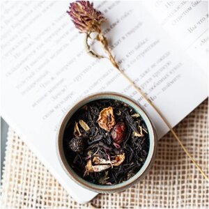 Чай черный LENiNCHAi "Вишневый сад", листовой с добавками, 50 г