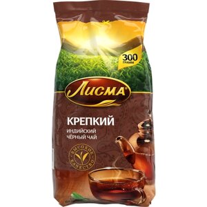 Чай черный Лисма Крепкий листовой, 300 г