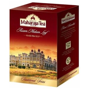 Чай чёрный Maharaja Tea Medium Leaf индийский байховый, 100 г, 1 пак.