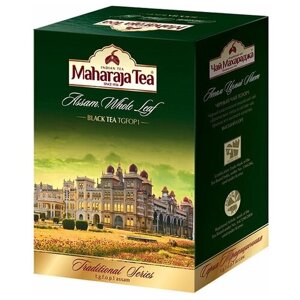 Чай чёрный Maharaja Tea Whole Leaf индийский байховый, 100 г