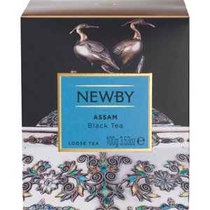 Чай черный Newby Assam 100г 2уп