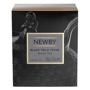 Чай черный Newby Heritage Black tea & Thyme, 100 г