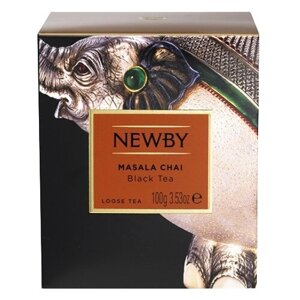 Чай черный Newby Heritage Masala chai, гвоздика, кардамон, 100 г