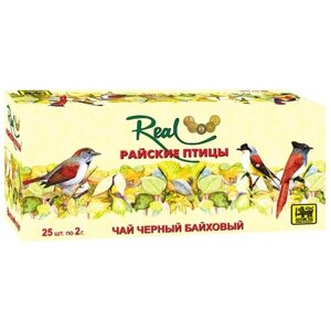 Чай черный Real Райские птицы в пакетиках, 25 пак.