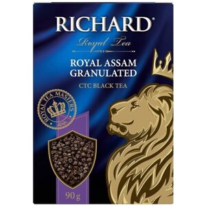 Чай черный Richard Royal assam granulated листовой, 90 г