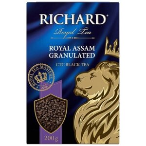 Чай черный Richard Royal Assam, гранулированный, 200 г