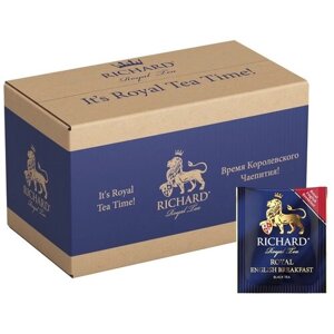 Чай черный Richard Royal English Breakfast, в пакетиках, 200 пак.