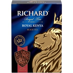 Чай черный Richard Royal Kenya крупнолистовой, 180 г