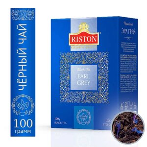 Чай черный Riston "Earl Grey" листовой, 100 г