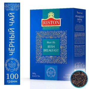 Чай черный Riston "Irish Breakfast" с ароматом бергамота 100 г