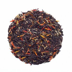 Чай чёрный с горным чабрецом, черный чай, от простуды, для пищеварения, для жкт, чабрец 250 гр.