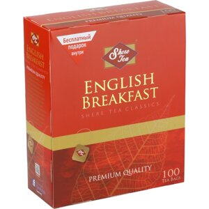 Чай чёрный "Шери"Английский завтрак (new), 100 пак, 200 гр.