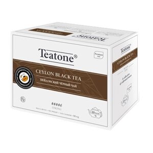 Чай черный Teatone Цейлонский в пакетиках для чайника, 20 пак.
