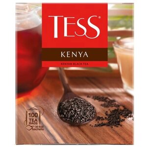 Чай черный Tess Kenya в пакетиках, 100 пак.