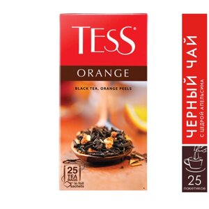 Чай черный Tess Orange в пакетиках, 25 пак.
