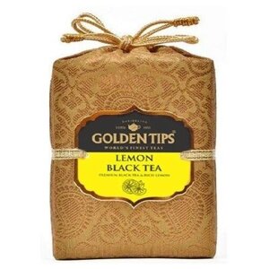 Чай чёрный ТМ "Голден Типс"Лимон, х/м, 100 гр.