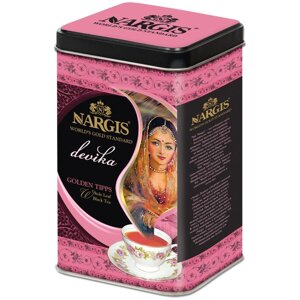 Чай чёрный ТМ "Наргис"Devika Assam FTGFOP1, жесть, 200 г.