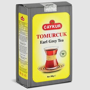 Чай черный турецкий листовой с бергамотом, Caykur, Tomurcuk