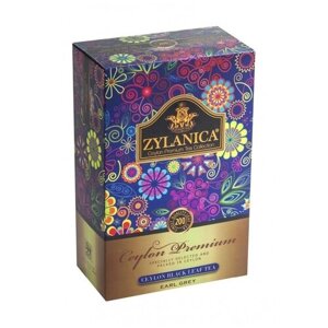 Чай черный Zylanica Ceylon Premium Earl Grey, 200 г