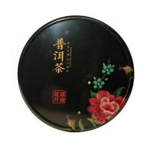 Чай Chu Hua Пуэр лепешка возраст 10 лет 357г ж/б с подарочным пакетом