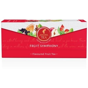 Чай фруктовый Julius Meinl Fruit Symphony в пакетиках, апельсин, шиповник, 25 пак.