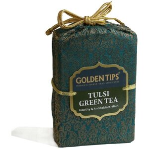Чай "Голден Типс"Тулси, зеленый, 100 гр