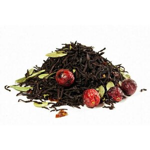 Чай Gutenberg чёрный ароматизированный "Брусничный" Premium 500гр