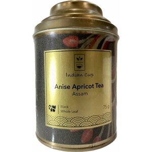 Чай "Indian Cup" черный "Anise Apricot Tea" ж/б - 75 грамм