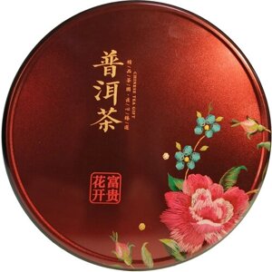 Чай Китайский красный "ЧюХуа"Пу-Эрх" в подарочной ЖБ (6 лет) 357гр
