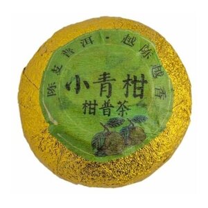 Чай китайский листовой Шу Пуэр в лайме, 100 гр. 5 гр)