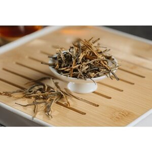 Чай красный китайский крупнолистовой "Золотые Иглы с Красным Ворсом"Согревающий чай/ Тонизирующий чай ,150г.