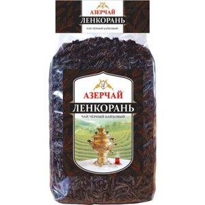 Чай листовой черный Азерчай Ленкорань, м/у, 400 г (комплект 4 шт.)