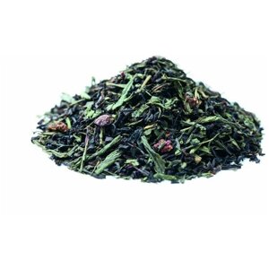 Чай листовой зеленый с черным с добавками Gutenberg Лунный замок 1000 г.