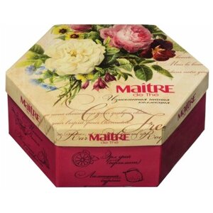 Чай Maitre de The Цветы 12 вкусов 60 пак. уп