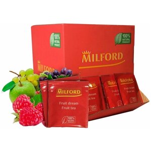 Чай MILFORD "Fruit Dream (Фруктовая мечта) фруктовый, 200 пакетиков в конвертах по, 7025 РК